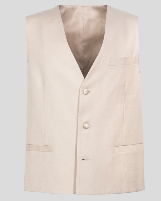 'WAISTCOAT SLIM FIT WOOL