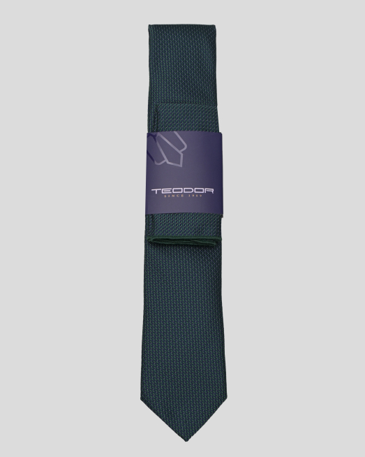 'TIE AND POCKET SQUARE MICROFIBER