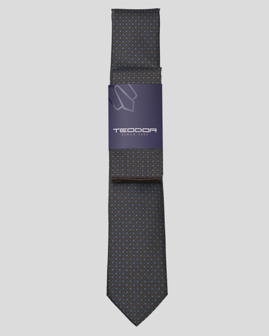 'TIE AND POCKET SQUARE MICROFIBER