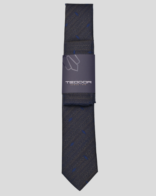 'TIE AND POCKET SQUARE MICROFIBER