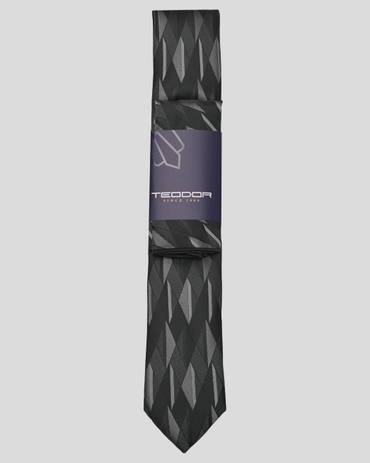 'TIE AND POCKET SQUARE MICROFIBER