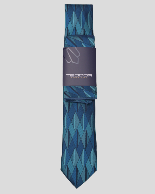 'TIE AND POCKET SQUARE MICROFIBER