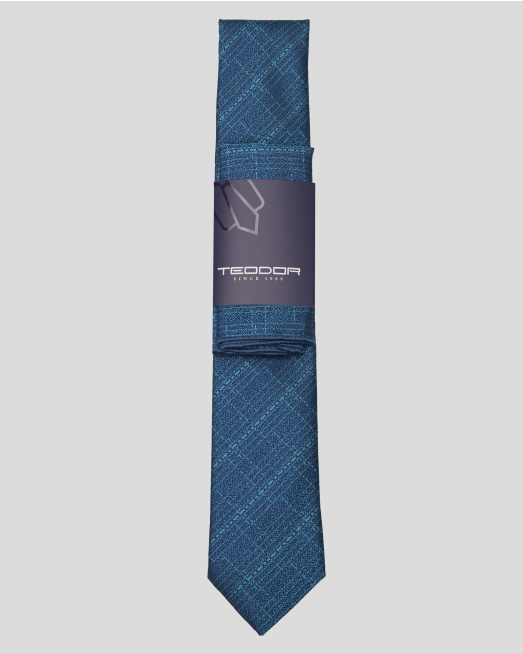 'TIE AND POCKET SQUARE MICROFIBER