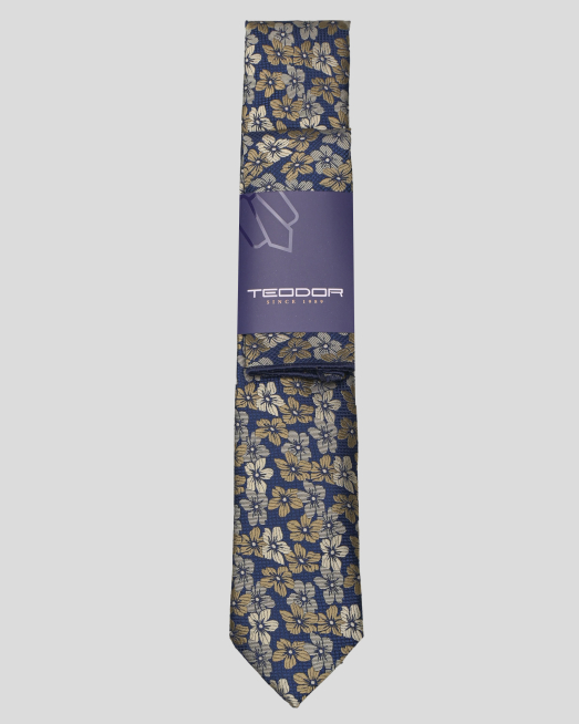 'TIE AND POCKET SQUARE MICROFIBER