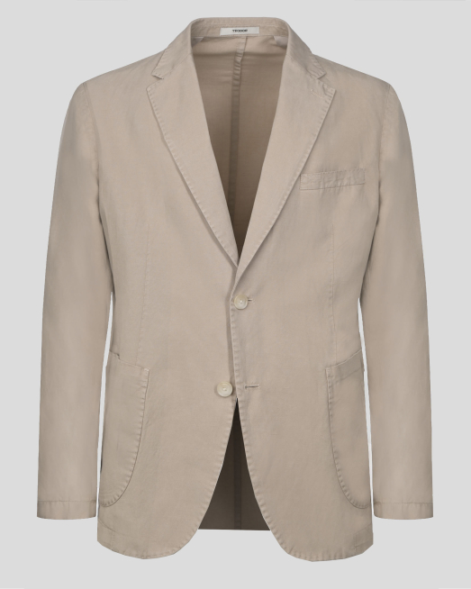 'BLAZER REGULAR FIT LINEN