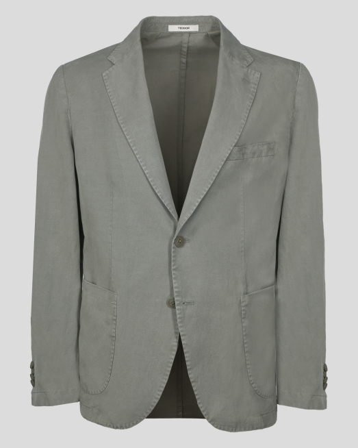 'BLAZER REGULAR FIT LINEN