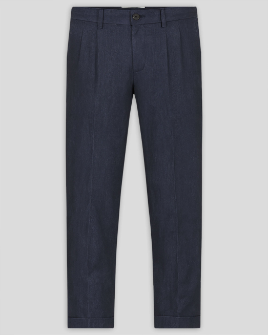 'TROUSERS COMFORT FIT LINEN
