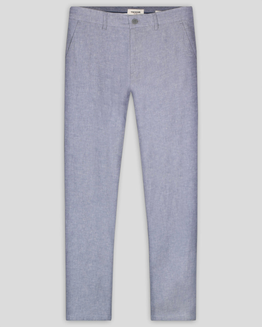 'TROUSERS REGULAR FIT LINEN