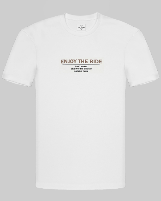 'T-SHIRT REGULAR FIT TECHNICAL TEXTILE