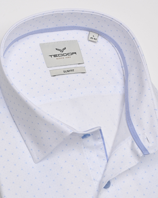 SHIRT SLIM FIT COTTON - 6