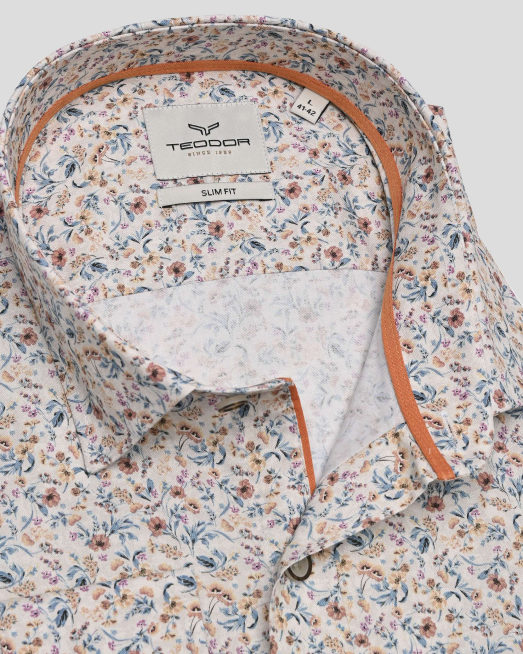 SHIRT SLIM FIT COTTON - 6