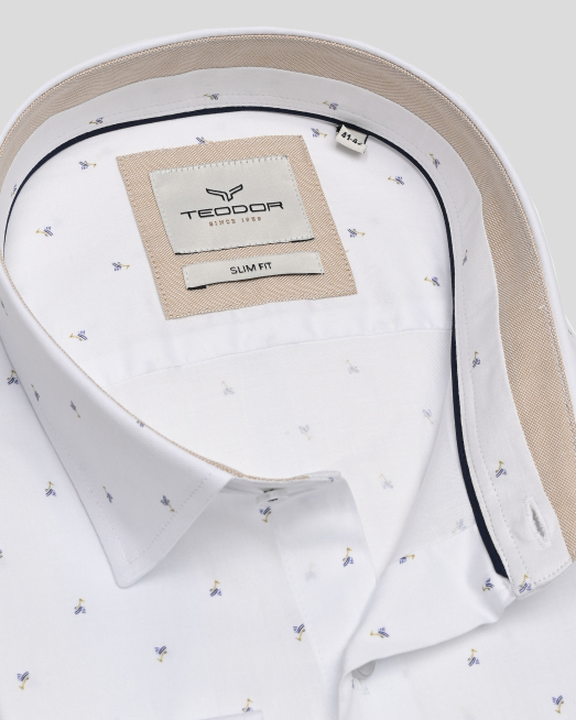 SHIRT SLIM FIT COTTON - 6