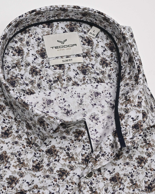 SHIRT SLIM FIT COTTON - 6