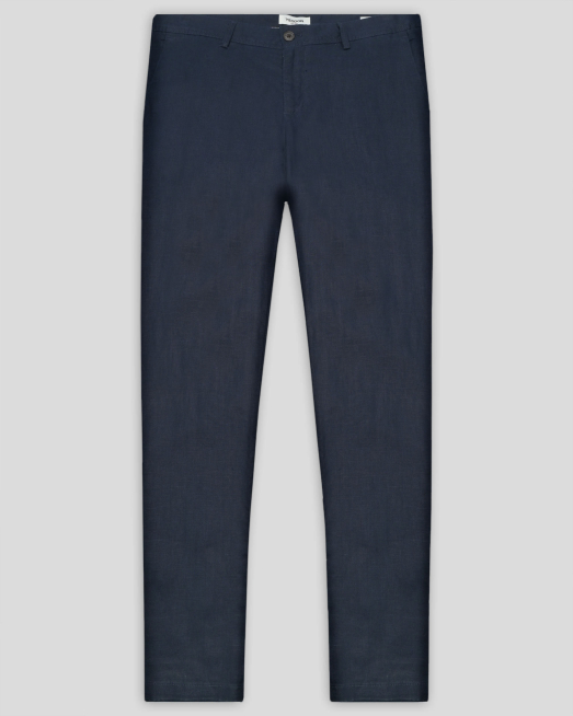 'TROUSERS SLIM FIT LINEN