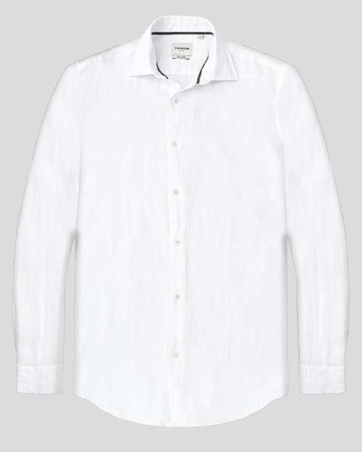 'SHIRT REGULAR FIT LINEN