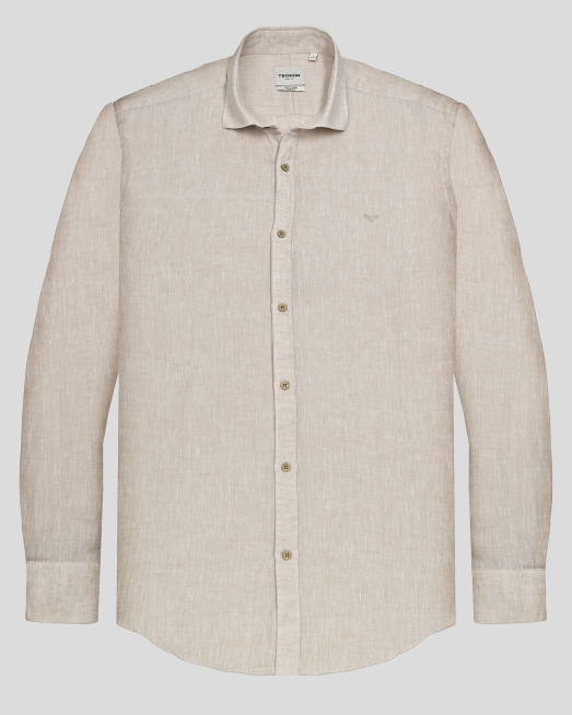 'SHIRT SLIM FIT LINEN