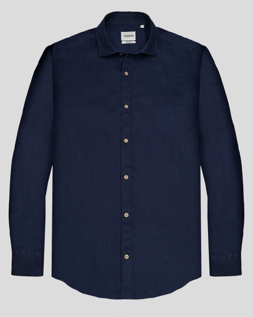 'SHIRT SLIM FIT LINEN