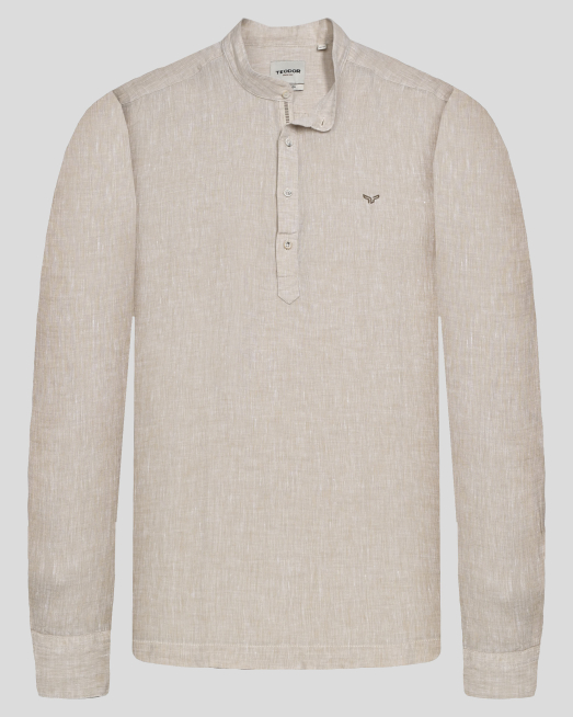 'SHIRT SLIM FIT LINEN