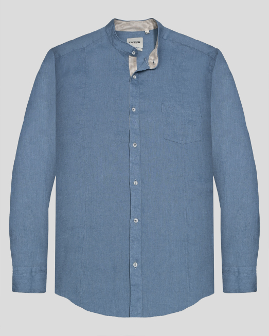 'SHIRT SLIM FIT LINEN
