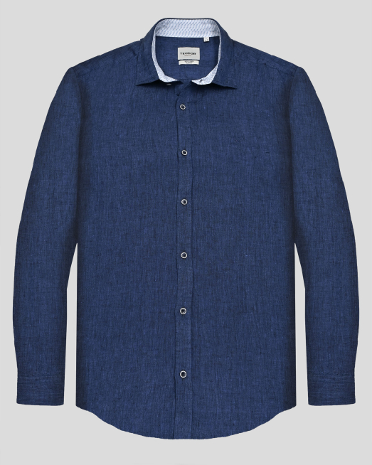 'SHIRT SLIM FIT LINEN
