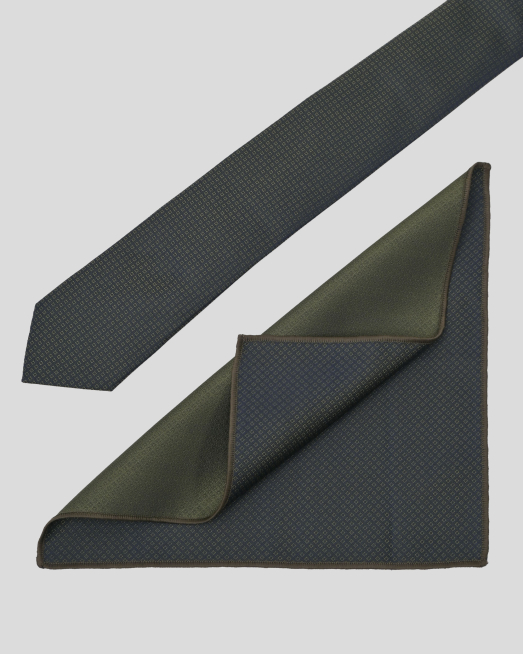 TIE AND POCKET SQUARE TECHNICAL TEXTILE - 2