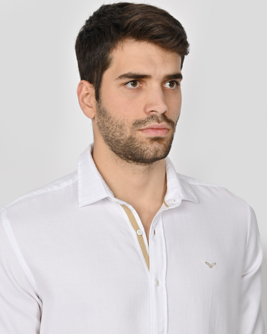 SHIRT SLIM FIT COTTON - 4