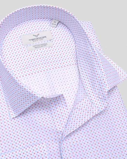 SHIRT REGULAR FIT COTTON - 6