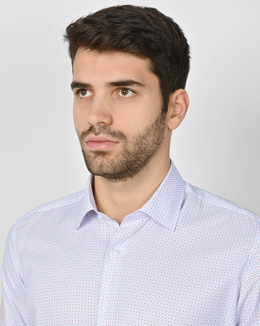 SHIRT REGULAR FIT COTTON - 4