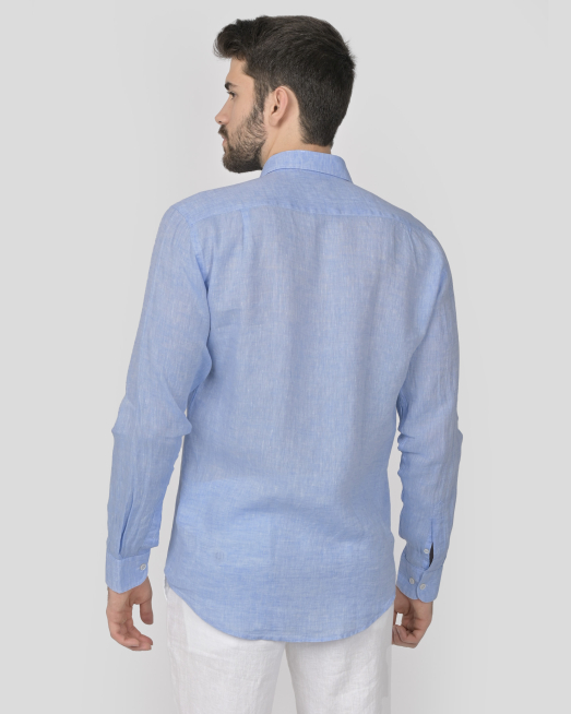 SHIRT REGULAR FIT LINEN - 7