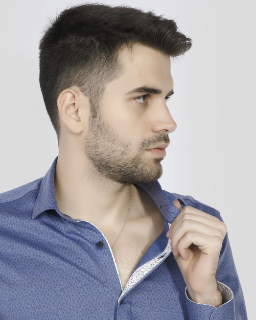 SHIRT SLIM FIT COTTON - 4