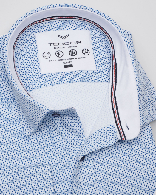 SHIRT SLIM FIT COTTON - 6