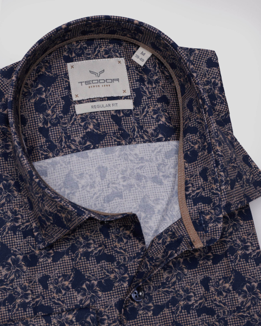 SHIRT REGULAR FIT COTTON - 6