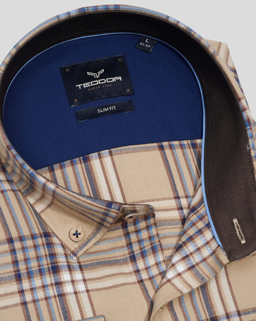 SHIRT SLIM FIT COTTON - 6