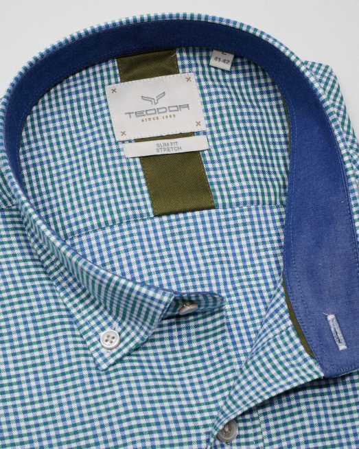 SHIRT SLIM FIT COTTON - 6