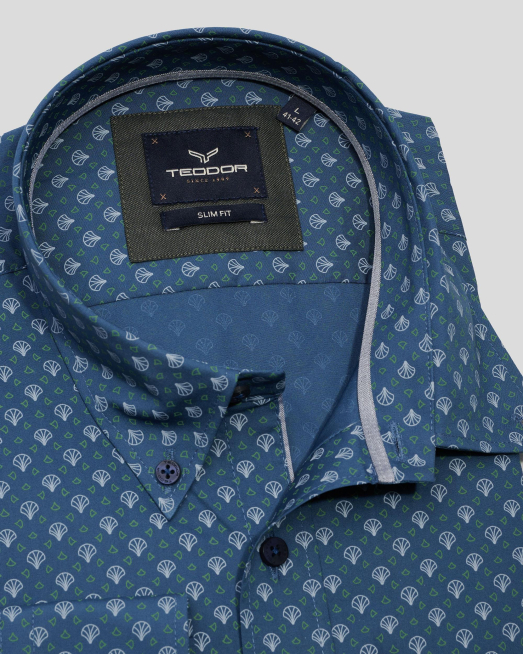 SHIRT SLIM FIT COTTON - 6