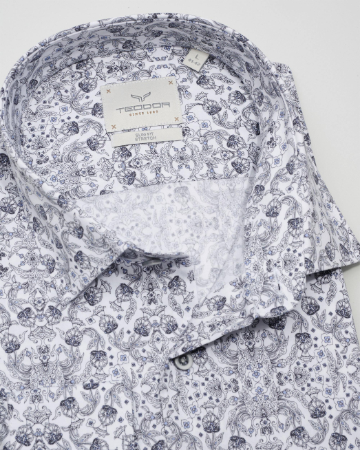 SHIRT SLIM FIT COTTON - 6