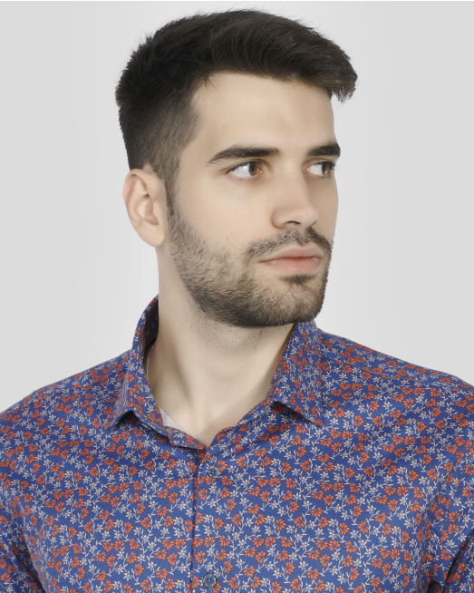 SHIRT SLIM FIT COTTON - 4