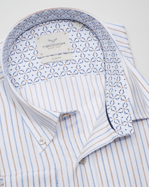 SHIRT SLIM FIT COTTON - 6