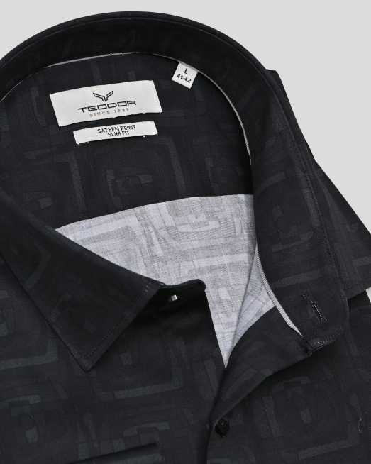 SHIRT SLIM FIT COTTON - 6