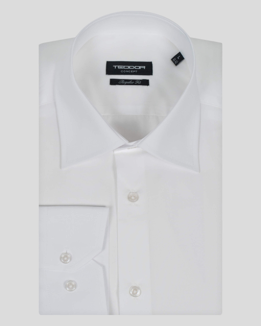 'SHIRT REGULAR FIT COTTON