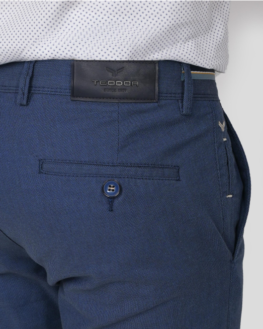 TROUSERS SLIM FIT COTTON - 7