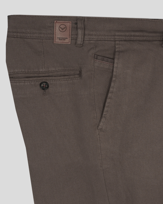 TROUSERS REGULAR FIT COTTON - 6