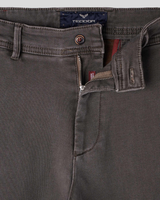 TROUSERS SLIM FIT COTTON - 5