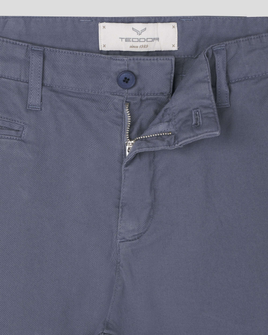 TROUSERS SLIM FIT COTTON - 5