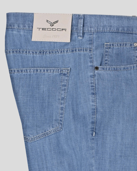 TROUSERS REGULAR FIT COTTON - 6