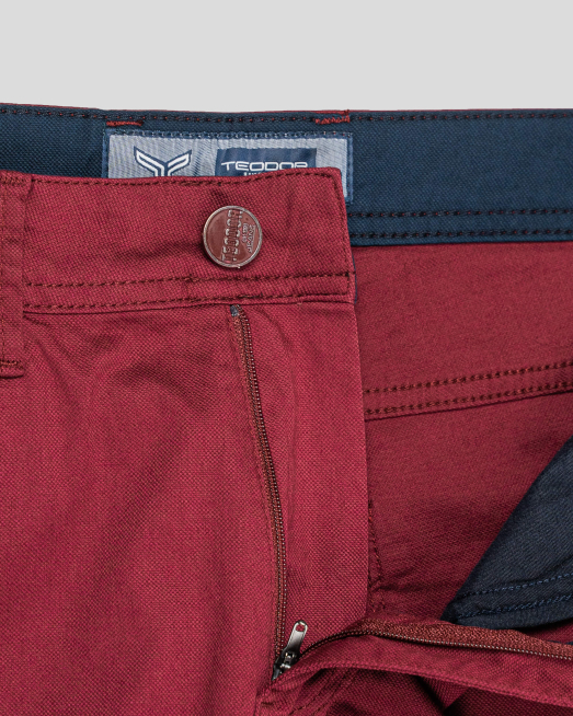 TROUSERS SLIM FIT COTTON - 6