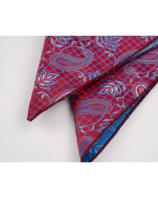 'BOW TIE AND POCKET SQUARE TECHNICAL TEXTILE