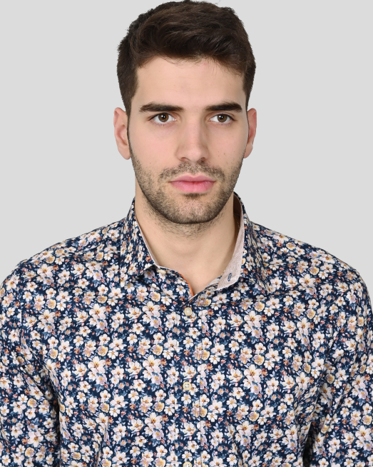 SHIRT SLIM FIT COTTON - 4