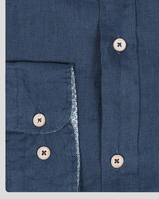 SHIRT SLIM FIT LINEN - 2