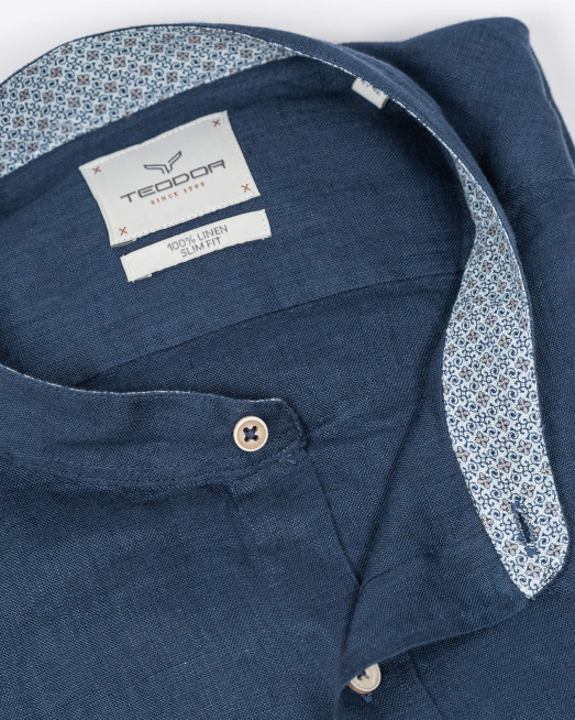 SHIRT SLIM FIT LINEN - 3